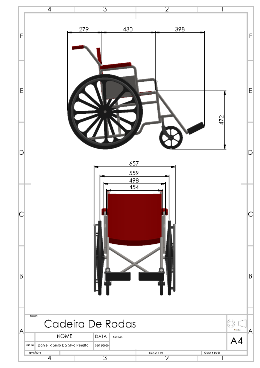 手摇自行车轮椅模型sw2020可编辑缩略图